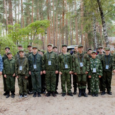 В Пригородном лесу стартовали военизированные сборы для кадетов