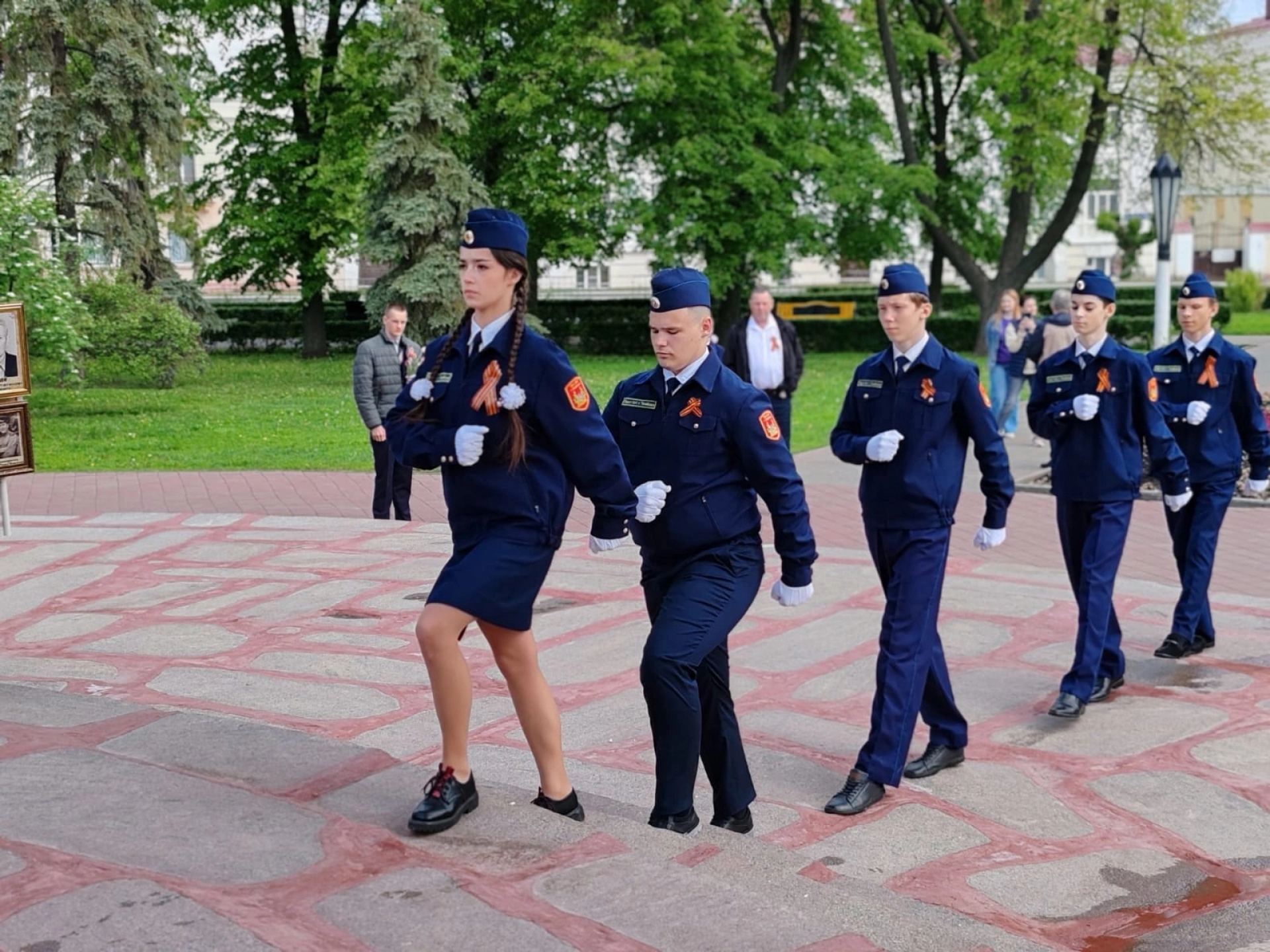 В Тамбове определили лучший юнармейский отряд 
