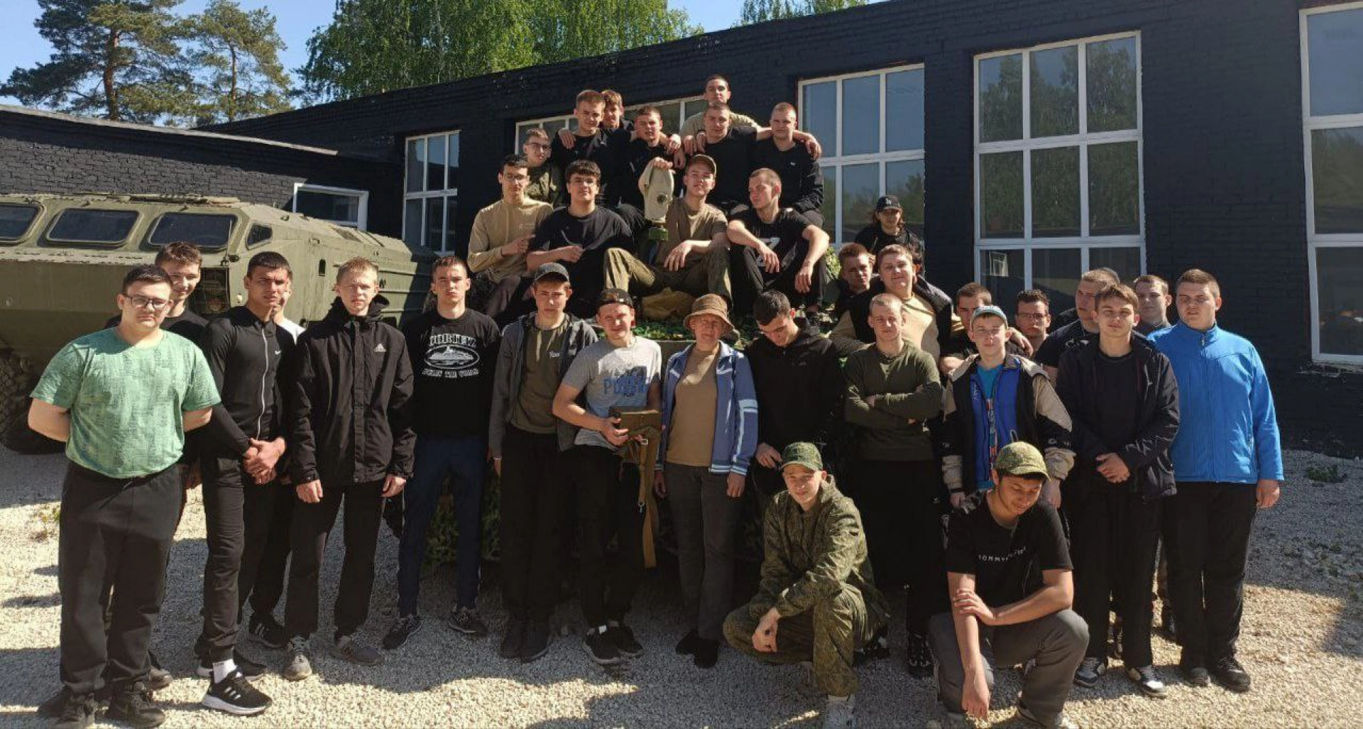 Изображение для Школьники Тамбовской области прошли военные сборы