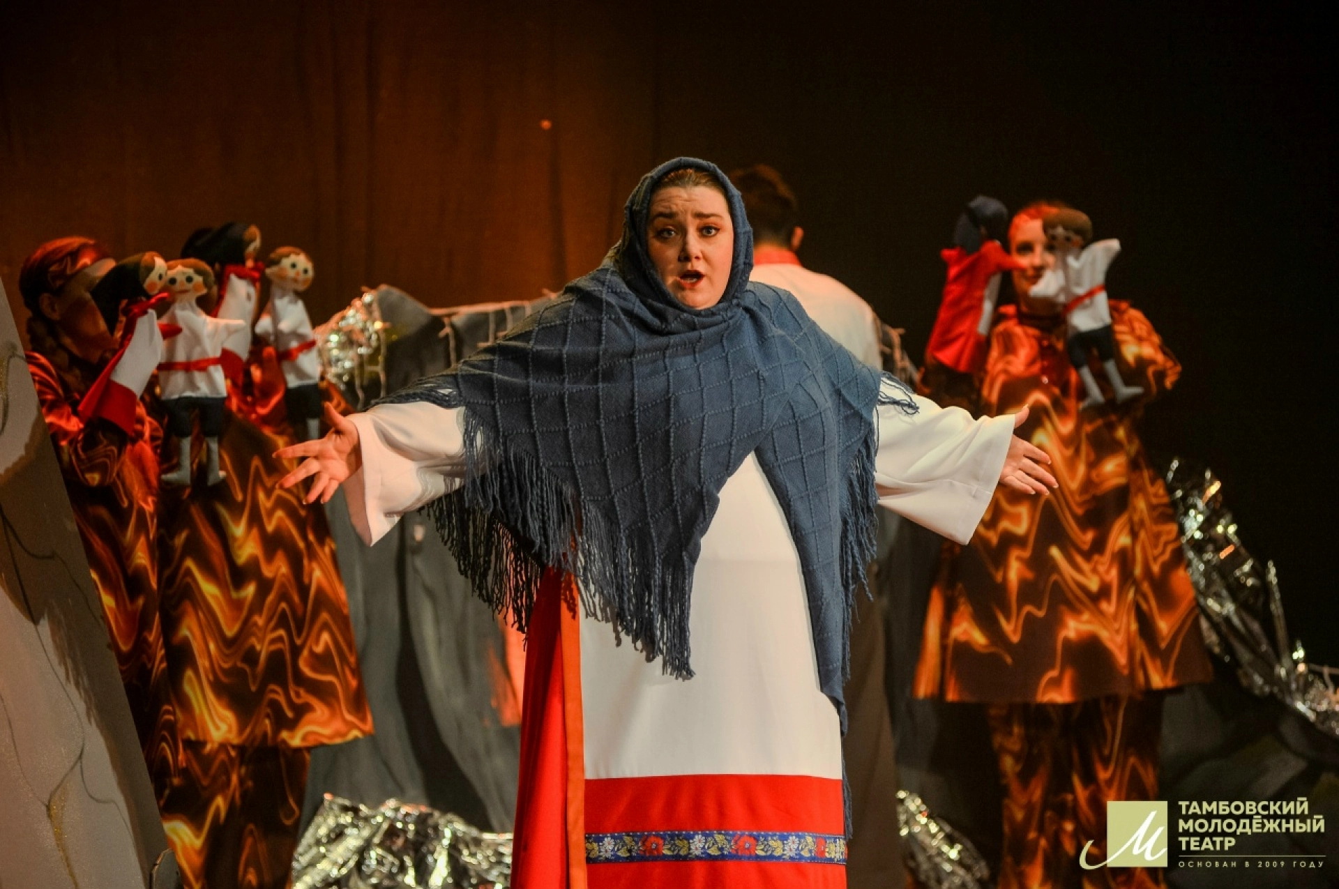 В Тамбове прошла Центральная городская ёлка для детей из многодетных семей и семей участников СВО