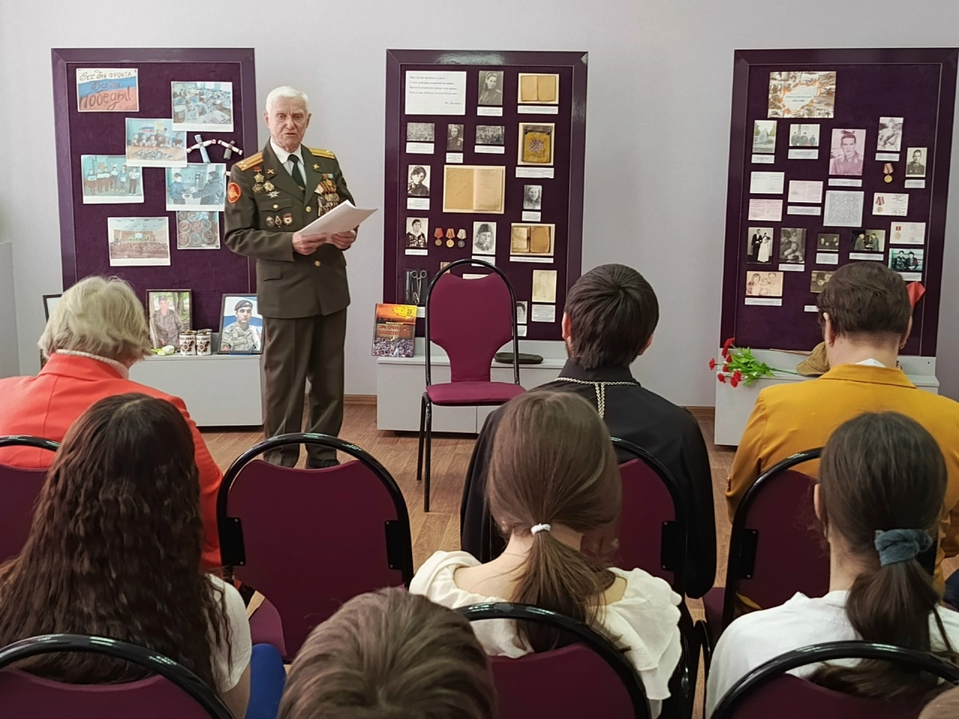 В тамбовских школах стартовала Неделя мужества с патриотическими мероприятиями