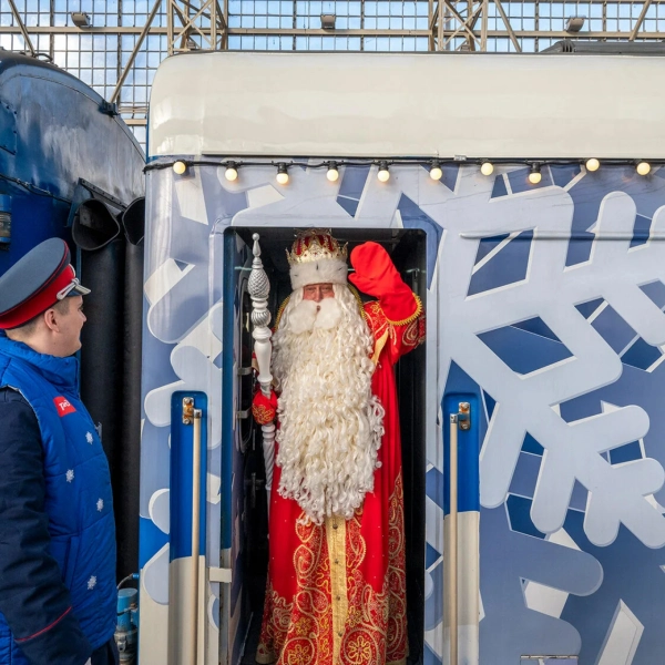 Поезд Деда Мороза сделает остановку в Тамбове